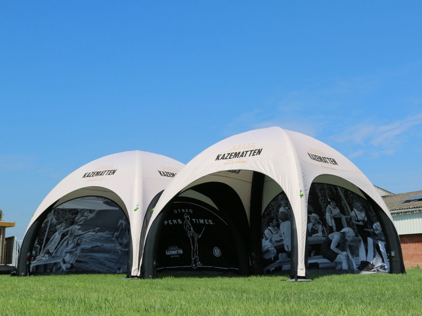 opblaasbare tent 5x5m – GEKR Events & Verkoop