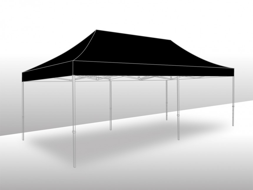 Justitie Worstelen namens Vouwtent aluminium frame met dakzeil – 4 X 8 M – Polyester – GEKR Events &  Verkoop